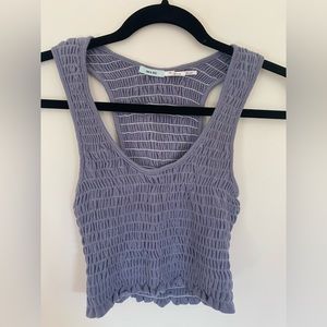 Kimchi Blue lilac UO scrunch crop top
